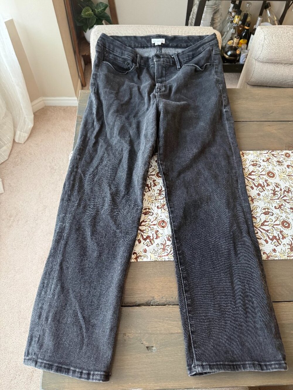 Good American Good Straight Leg Black Size 18 - Good Condition